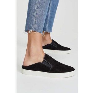 Vince Warren Platform Sneaker Black Suede  Garvey-2 Sneaker Size 7,5